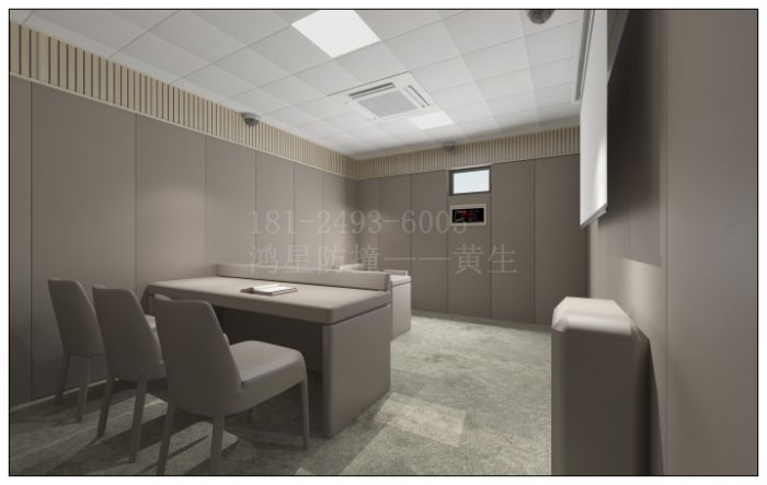 置室、羈押室、談話室防撞系統(tǒng)的人性化升級(jí)方案